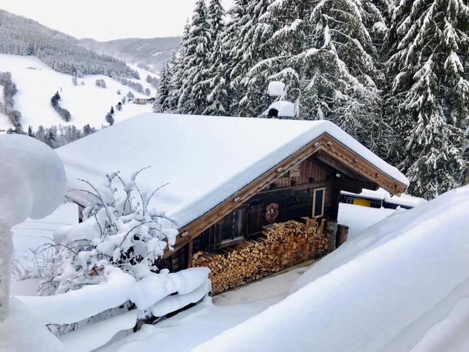 Wasserfallhuette Saalbach Екстер'єр фото